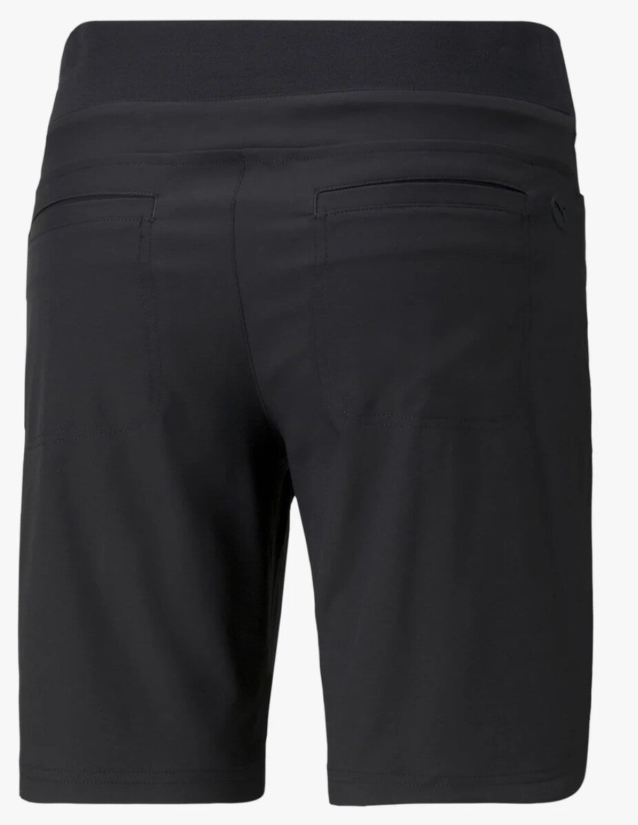 $65 Puma Women’s-Bermuda Golf Shorts-Puma Black-Medium-New Tag
