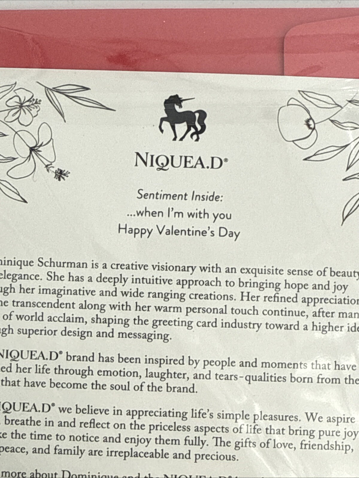Lot Of 2 Niquea.D Dimensional Valentine's Day Greeting Cards- Upscaled Quality!
