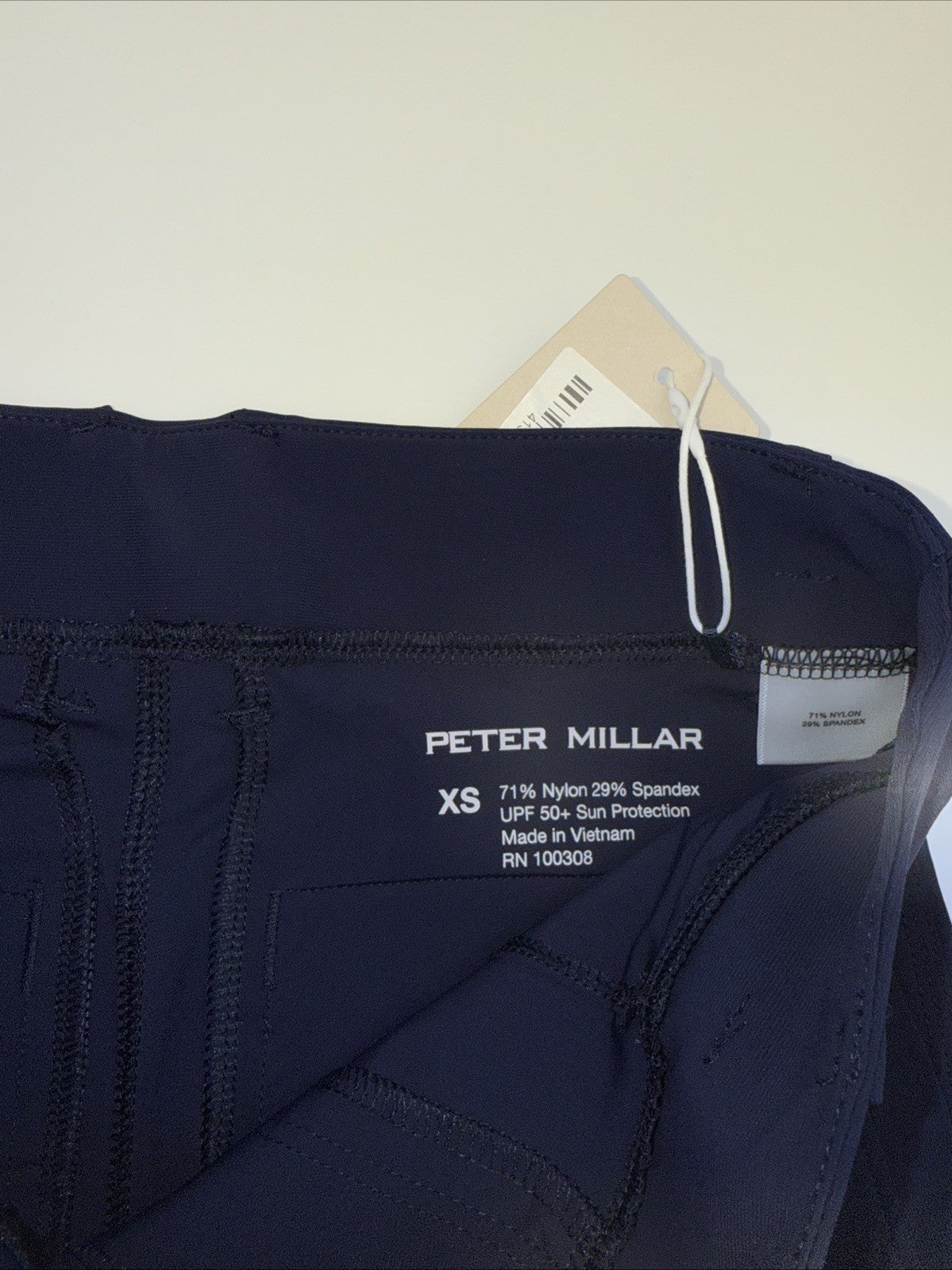 $170 Peter Millar Women’s Bingham High Stretch Ankle Pants - Navy - XSmall -New