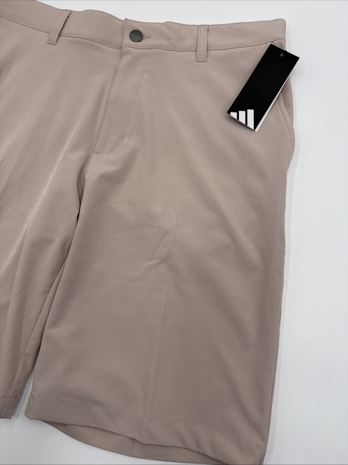 $70 Adidas Men's Ultimate 365 Stretch 10" Inseam Golf Shorts-Wonder Taupe-32W