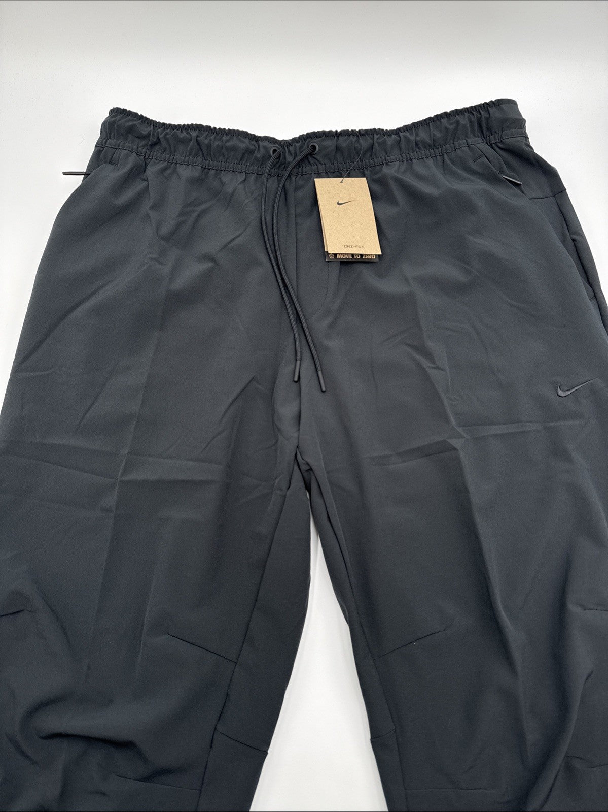 Nike Men’s Unlimited Tapered Leg Versatile Joggers FB7546 010- Black-2XLarge-New