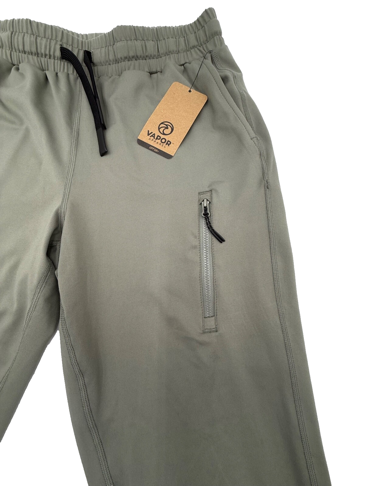 $80 Vapor Apparel Men’s- Alto Joggers - Olive Branch Green- Small-New Tag