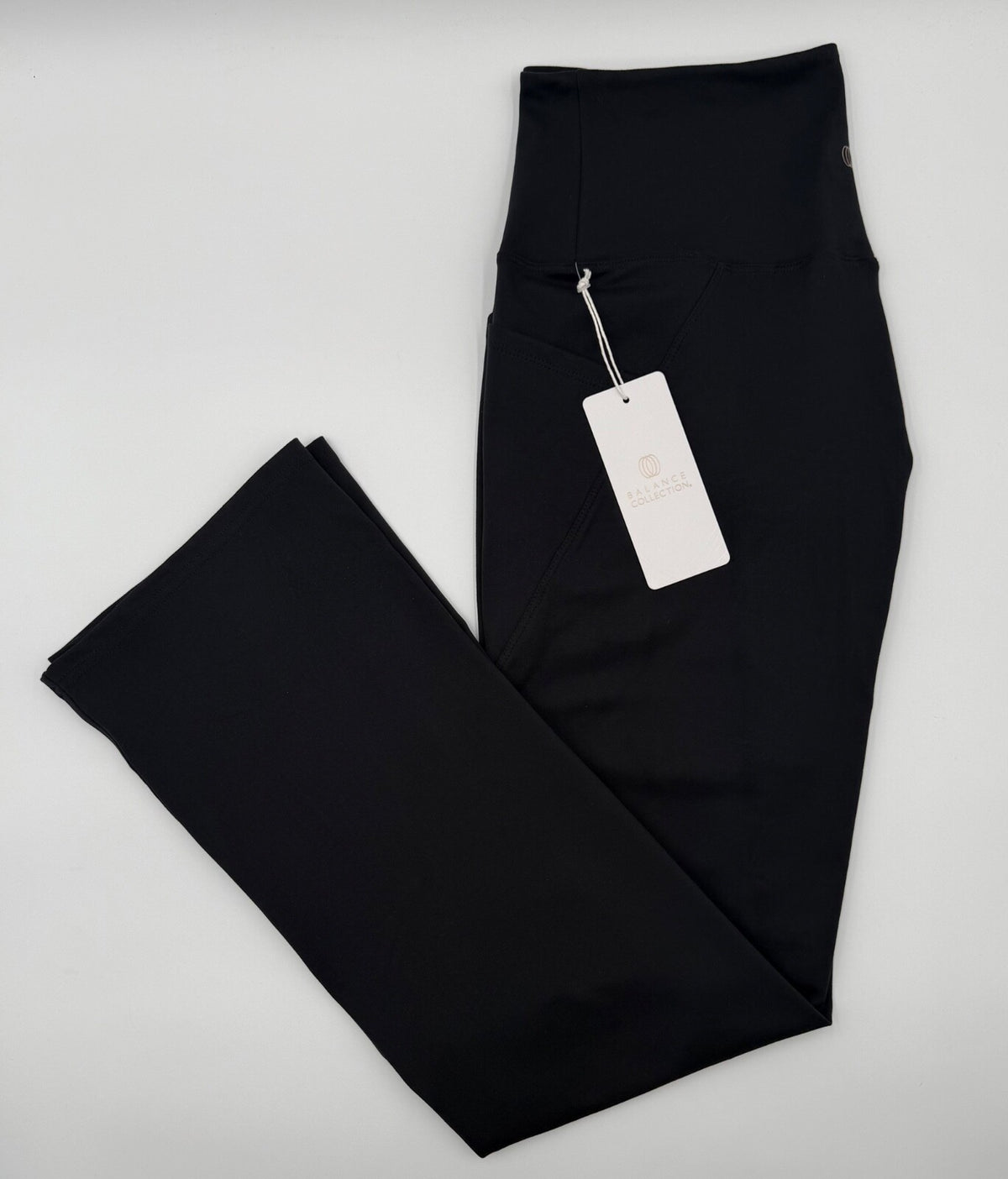 $74 Balance Collection Women’s-Easy Stella High Rise Pocket Pants- Black- Medium