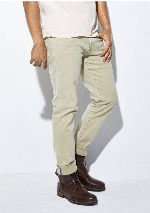ARIZONA JEAN CO. Men’s Advance Flex SLIM FIT Jeans-beige Khaki- 30W 30L- New $50