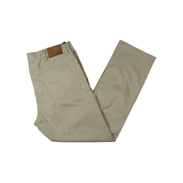 $115 Polo Ralph Lauren Men’s Varick Slim Straight Pants - 34W x 30L -Kahki -New