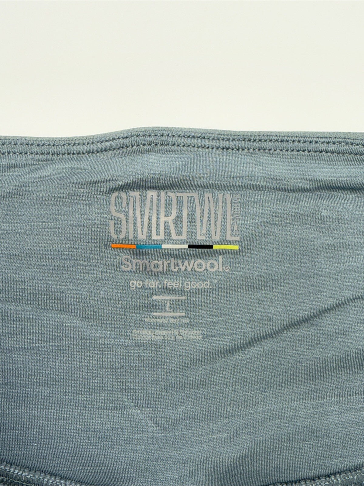 $120 Smartwool Women's Run Legging  - Winter Sky - Large - New With Tags