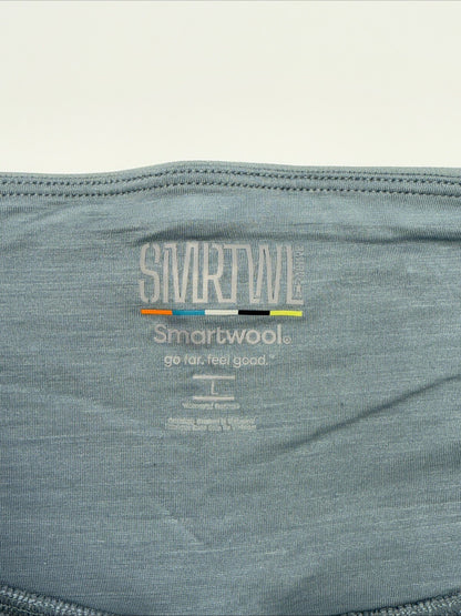 $120 Smartwool Women's Run Legging  - Winter Sky - Large - New With Tags