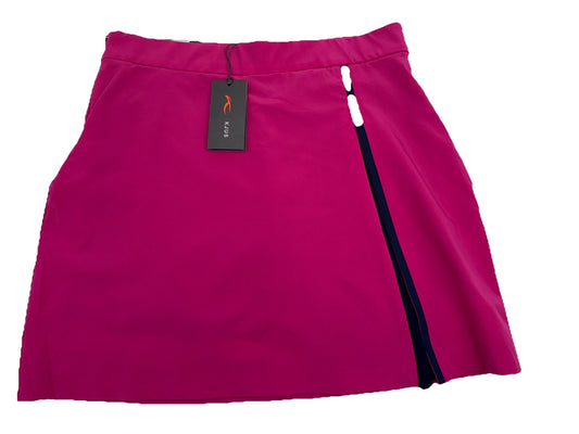 $179 KJUS Women's Siena Golf Skort Skirt - Hot Pink/Navy- Size: Medium/38- New