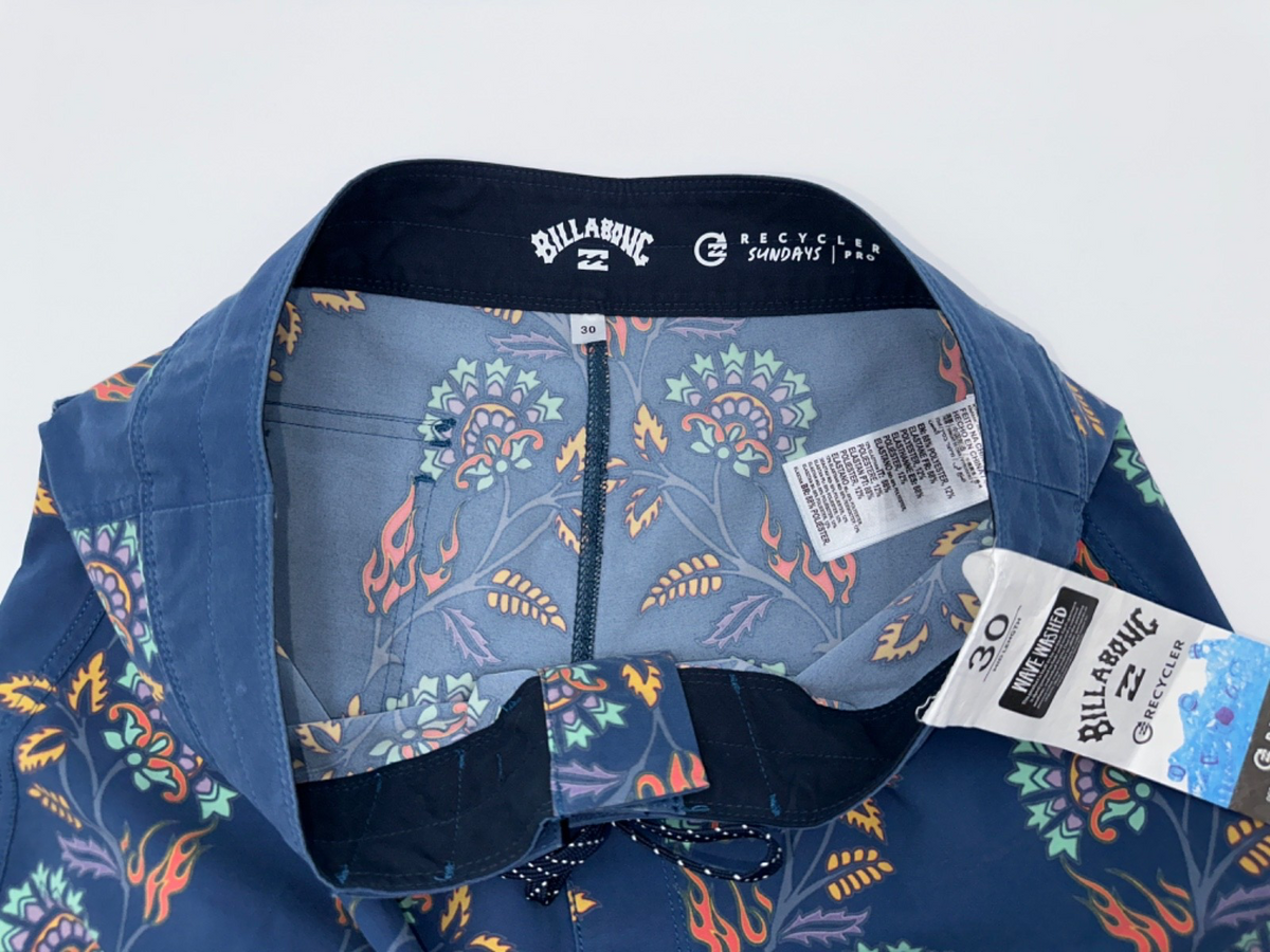 $60 Billabong Men's Sundays Pro Board Short - Dark Indigo - Size 30 - New