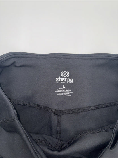 $75 Sherpa Adventure Women’s Nisha Tight Leggings-SW23015-Black - Large- New Tag
