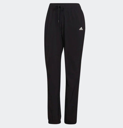 $70 Adidas Women’s Essential Comfy Woven Joggers Pants- Black- Medium- New Tag