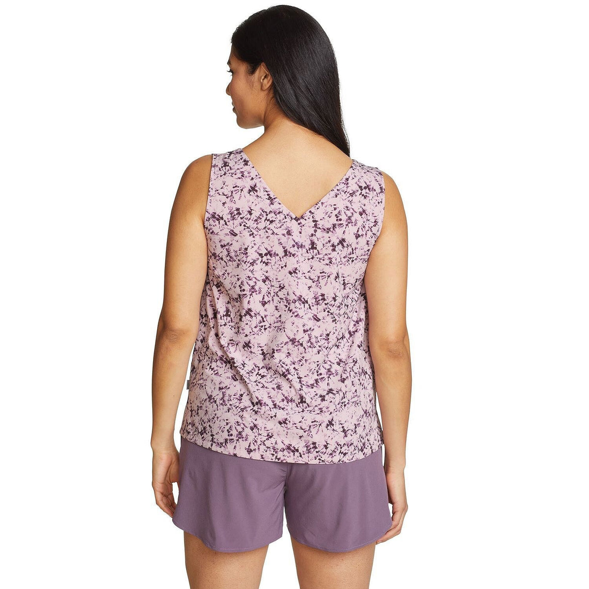 $45 Eddie Bauer Departure V-Neck Tank Top - Dusty Lilac - Small - New with tag