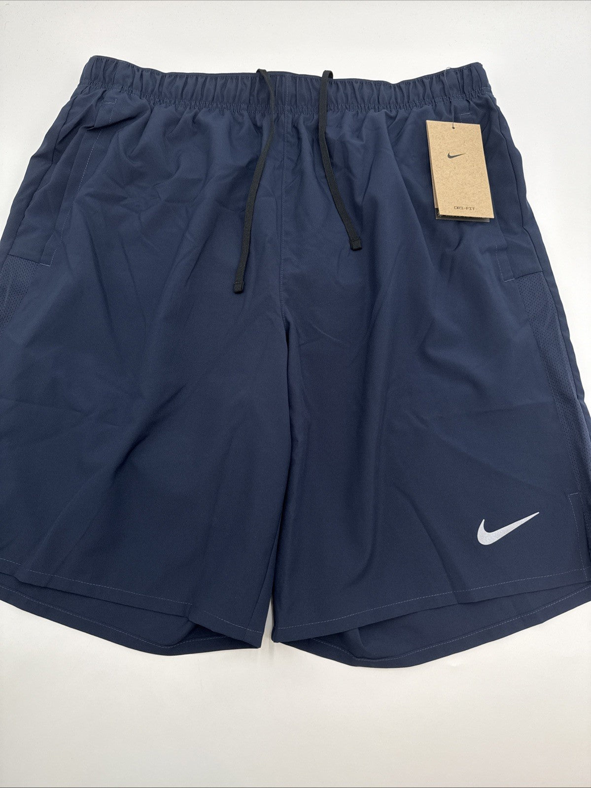 $40 Nike Men’s Dri Fit Challenger Running 9” Lined Shorts DV9361- Navy- Medium