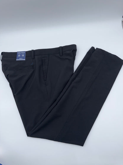 $90 NAUTICA Men’s Slim Fit Pants - True Black - 32W x 32L - New with tag