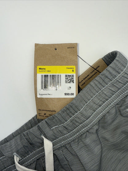 Nike Men's Form Dri-FIT 7" Unlined Versatile Shorts HJ3157 - Smoke Grey- Small