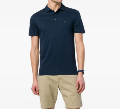 $90 Michale Kors Men’s Cotton Polo- Spring 1-Midnight Blue - Small - New Tag