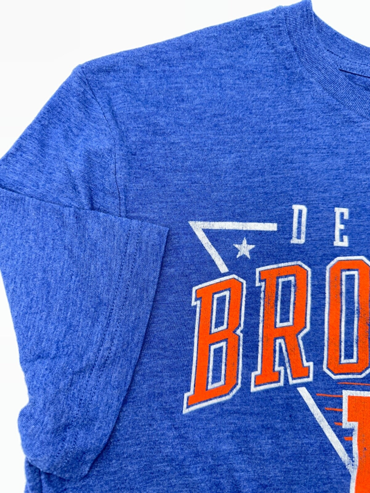 $35 Fanatics Men’s Tried and True Denver Broncos T Shirt - Blue - Small- New Tag