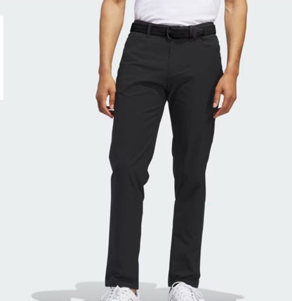$100 ADIDAS Men's Ultimate 365  5-Pocket Tapered Golf Pants-Black -34W 34L-New