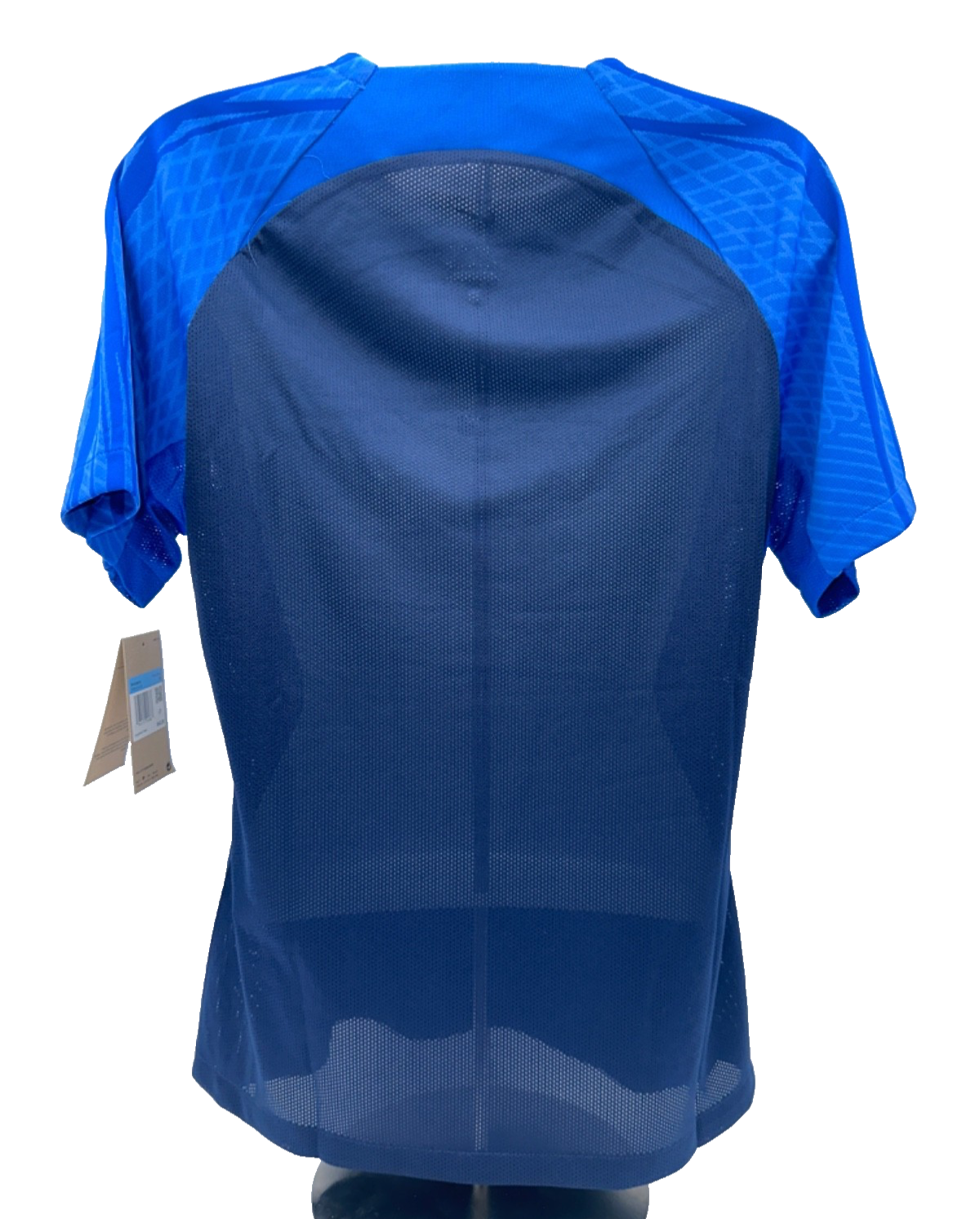 $42 Nike Women’s Dri-fit Strike 2 Short Sleeve Soccer Jersey-Blue/Navy-Medium