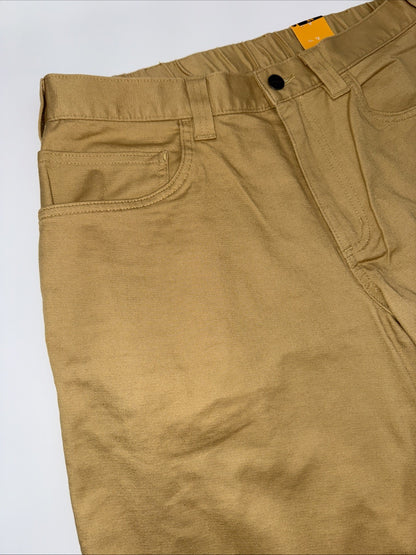 Carhartt Men's 106280 Force® Relaxed Fit Short - 9 Inch  - Golden Sand- 34W-New