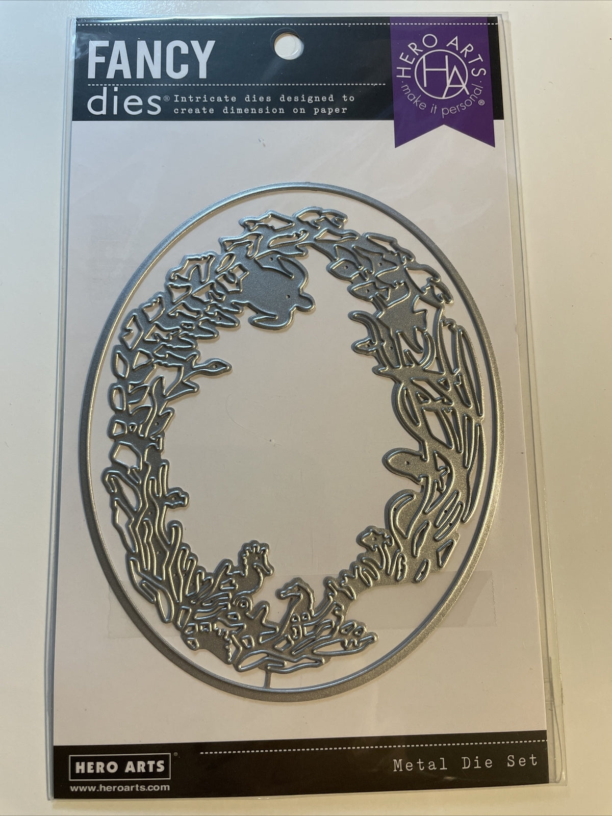 Hero Arts Fancy Dies Reef Border And Frame  Fancy Dies DI385