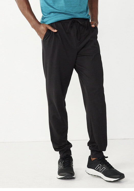 Men's Tek Gear® Ultra Soft Jersey Jogger- Black- Small - New Tags $25