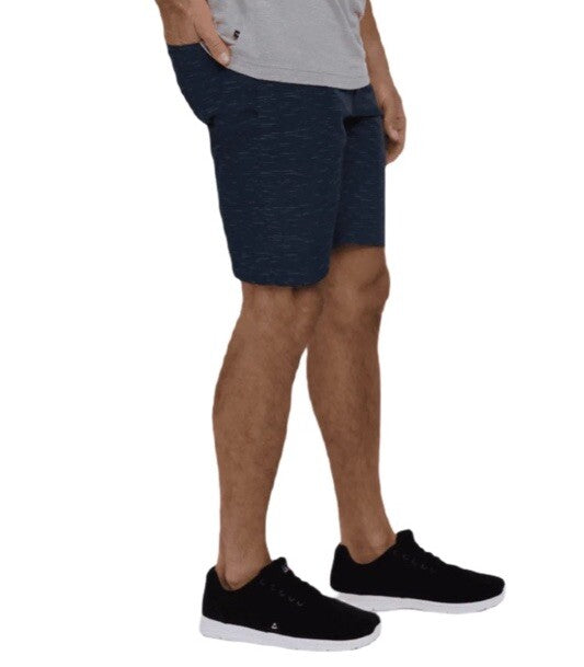 $89 Travis Mathew Men’s Solo Trip 9” Shorts - Dress Blues - 34W - NWT