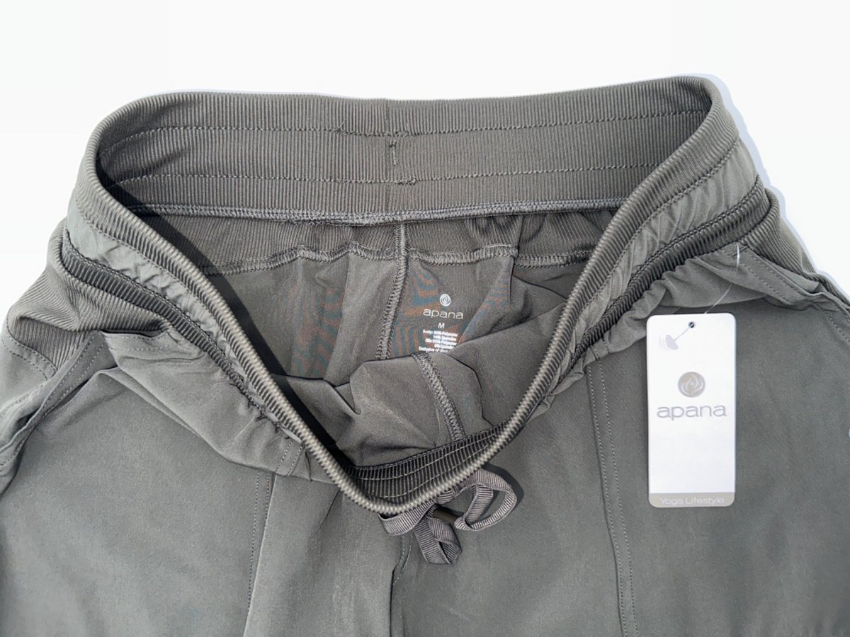 Apana Women's Capri Pants - Beluga Laguna - Medium - New With Tags