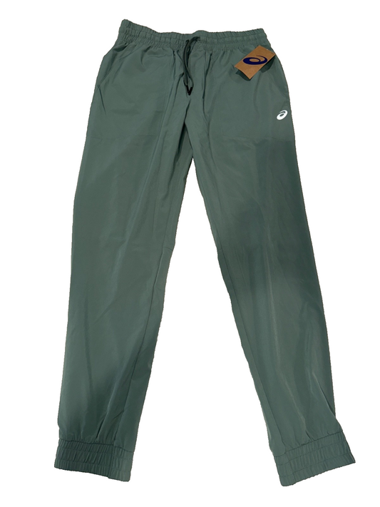 $45 Asics Men's Woven Core Joggers - ASTMPA3336 - Green - Medium - New With Tag