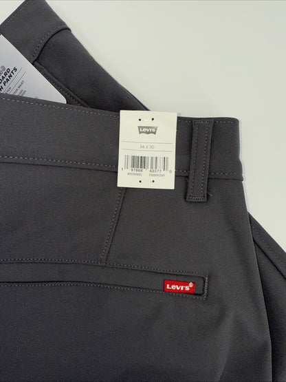 $69 Levi’s XX Chino Standard Tech Men’s Pants- Charred Grey- 34Wx30L
