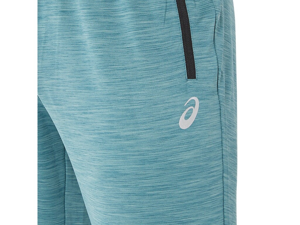 $55 Asics Men's FP Pant - Foggy Teal Spacedye - Medium - New With Tags