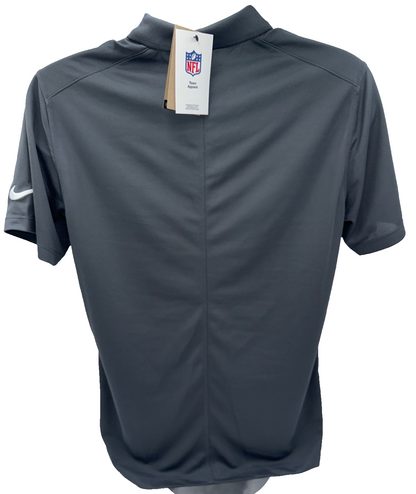 $68 Nike Men's Denver Broncos Polo  Shirt - Charcoal - Small - New With Tags