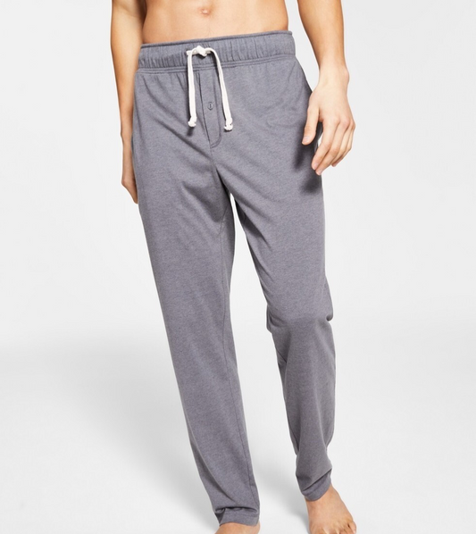 $40 Sun+Stone Men’s Knit Armor Sun Wash Pajama Pants - Grey - Small - New