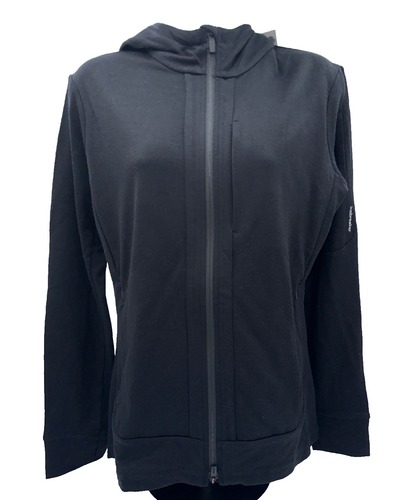 $220 Icebreaker Women's Quantum Long Sleeve Zip Jacket - Black - Medium - New