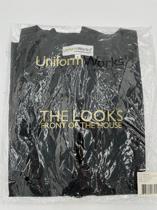 Uniform Works Men’s CLASSIC Fit Vest/Pockets RESTAURANT WAITER SERVER-Small-New