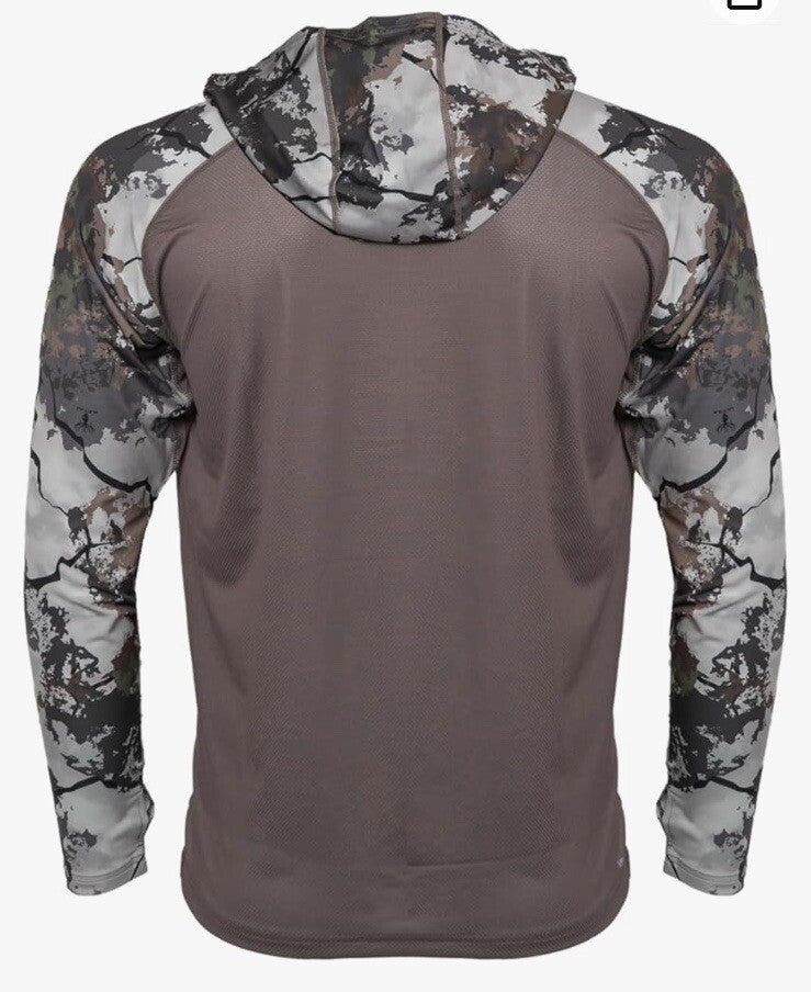 Fieldsheer Performance Men’s Mobile Cooling Long Sleeve Hoody-Kings Camo-Small