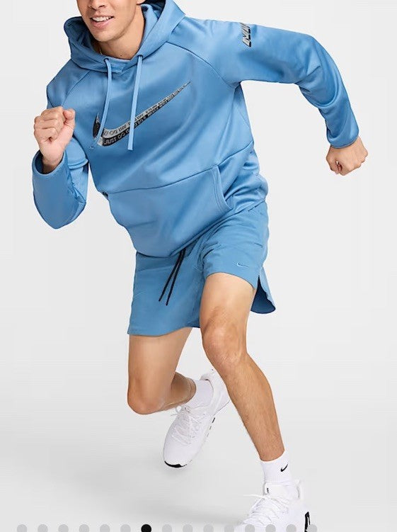 $45 Nike Men’s Dri Fit Form Running 9” Unlined Shorts FN2998- Blue- XLarge -New