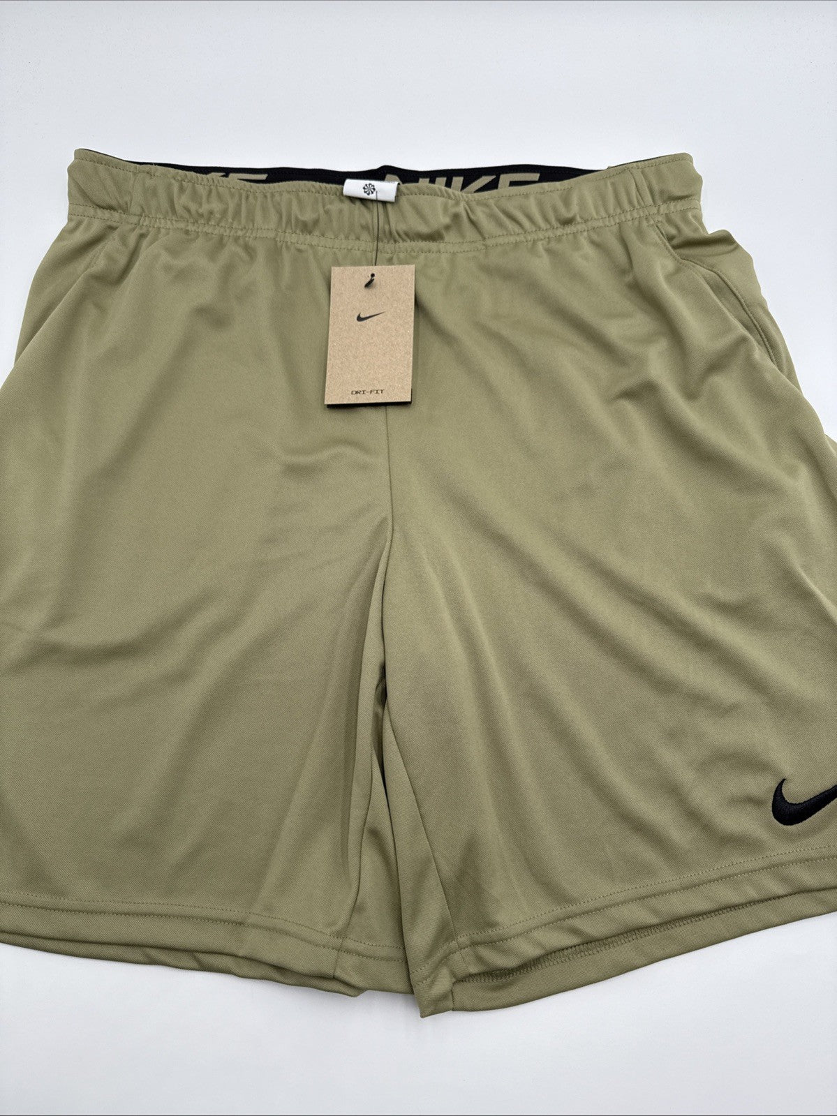 Nike Men's 6.0 Dri-FIT Versatile Shorts Training Gym DD1887- Army- Large -New