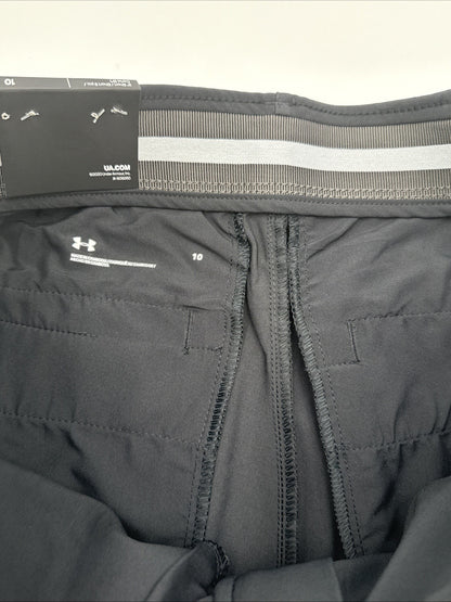 $75 Under Armour Women’s Links Golf 9” Shorts- Black - Size: 10 (30/31”W) - NEW