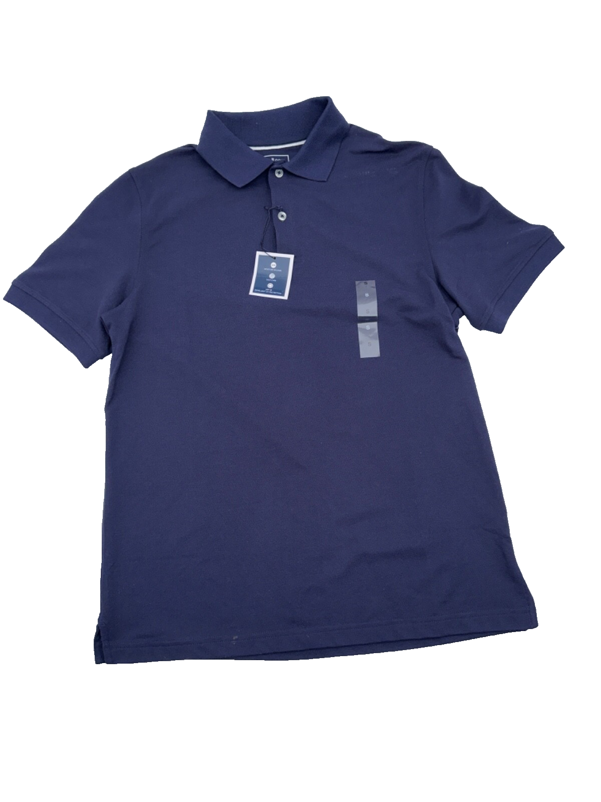 $40 Club Room Men’s Polo Shirt - 100028196MN- Navy Blue - Small- New With Tags
