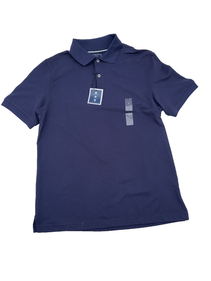 $40 Club Room Men’s Polo Shirt - 100028196MN- Navy Blue - Small- New With Tags