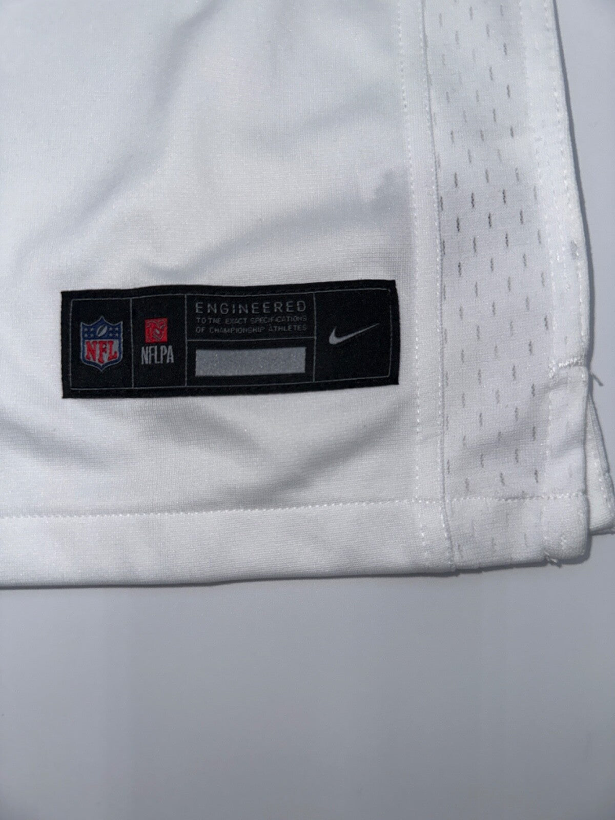$90 Nike Youth Denver Broncos Patrick Surtain II Jersey - White/Orange- XLarge