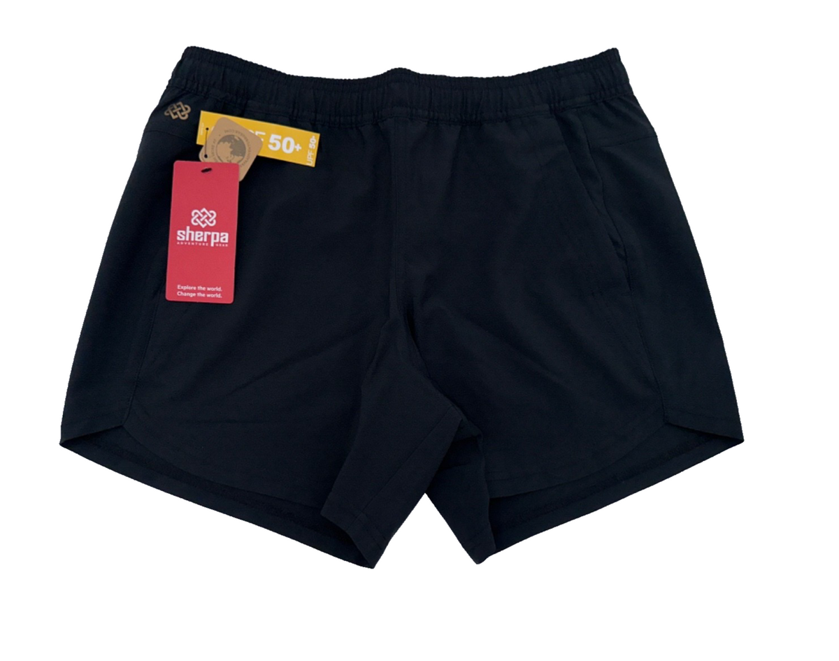 $75 Sherpa Adventure Gear Women’s Sajillo Pull On Shorts - Black - Small - New