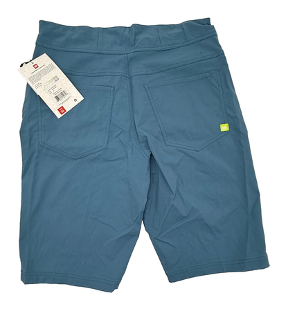 $59 686 Men’s-Platform 12” Bike Shorts-Ash Blue-32W-New Tag