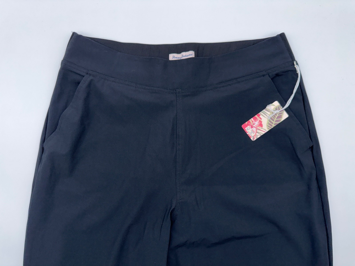 $105  Tommy Bahama Women's Slim Jogger - Black - Large - New With Tags