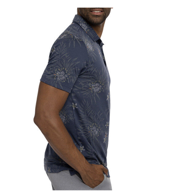 NEW 2023 TRAVISMATHEW CALMER WATERS GOLF POLO- DRESS BLUES- Size: SMALL - Sale!!