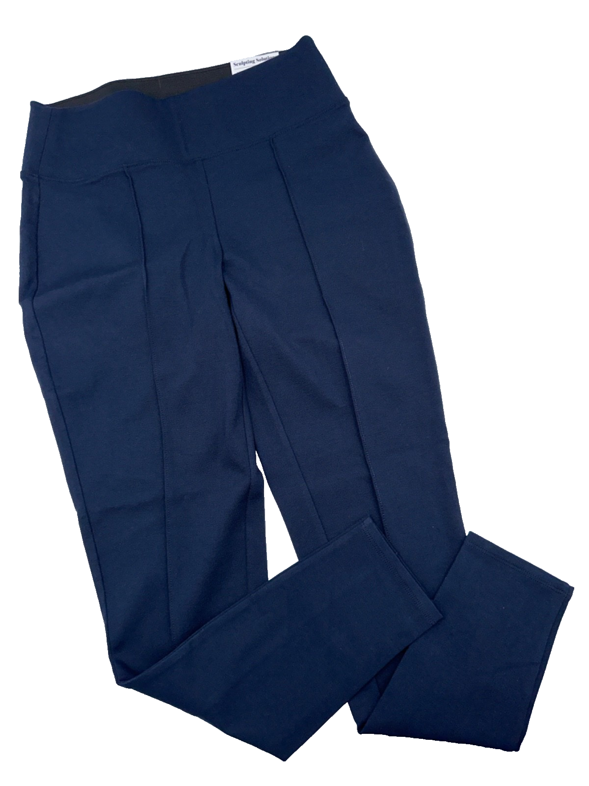 Nine West Seamed Ponte Leggings - Sky Captain Navy - Medium - New With Tags