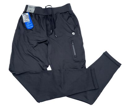 $75 Solaris Men's Active Pant - F35PA201 - Black - Small - New With Tags
