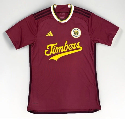 $100 Adidas Men’s Portland Timbers Jersey 2024 Archive 3rd -Size Medium- New Tag