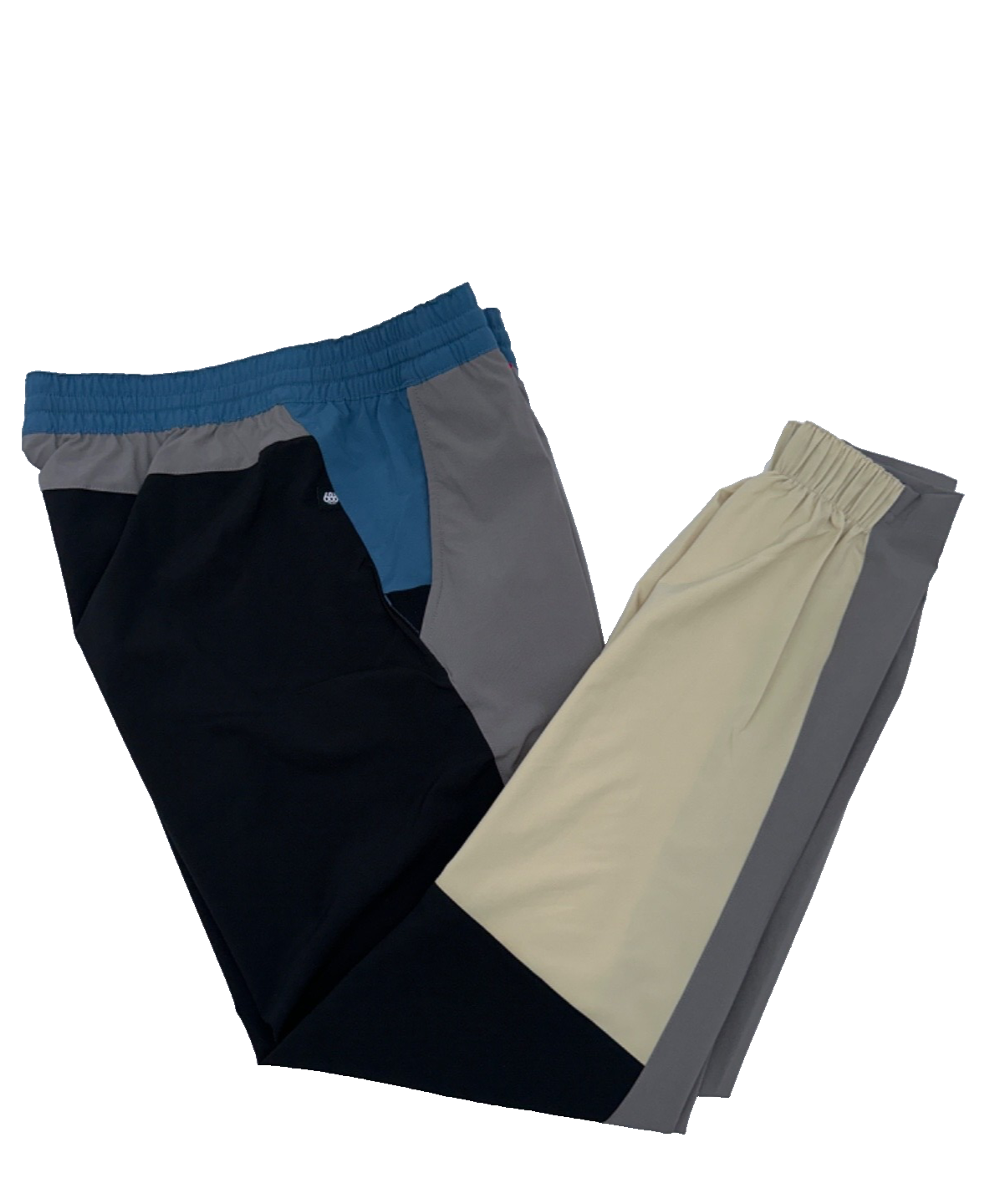 $50 686 Men’s ATP Stretch Performance Pants - Grey/Black/Blue/Tan - Medium- New
